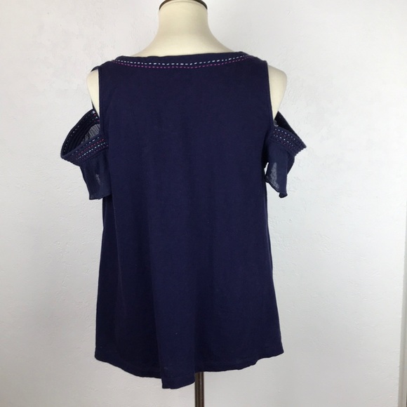 Anthropologie Akemi + Kin | Cold Shoulder Top - Picture 4 of 6